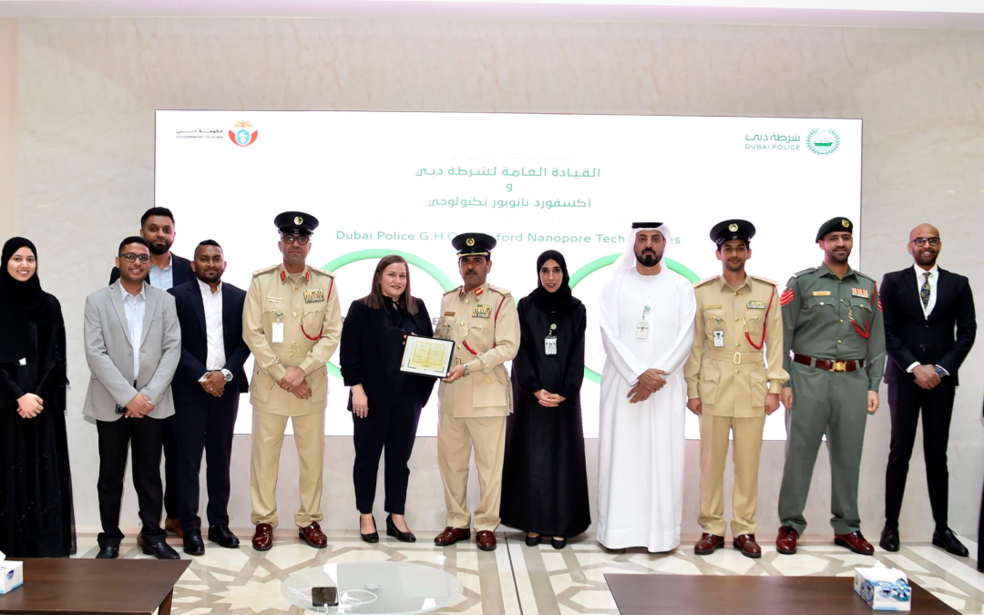 Dubai Police, Oxford Nanopore Technologies Join Forces In Education, Training, And R&D