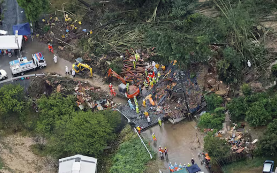 Typhoon Shanshan Creates Havoc In Japan: Millions Told To Evacuate