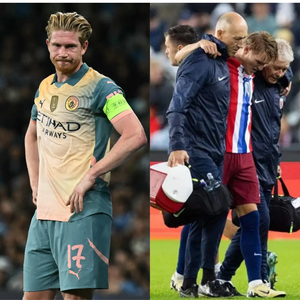 De Bruyne & Odegaard Face Injury Woes Ahead Of EPL Clash