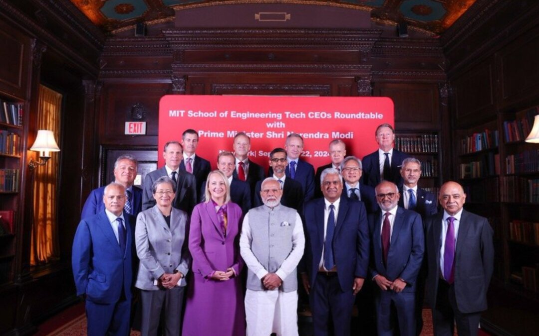 PM Modi’s Leverages “India’s Growth Story” At Tech Roundtable In New York