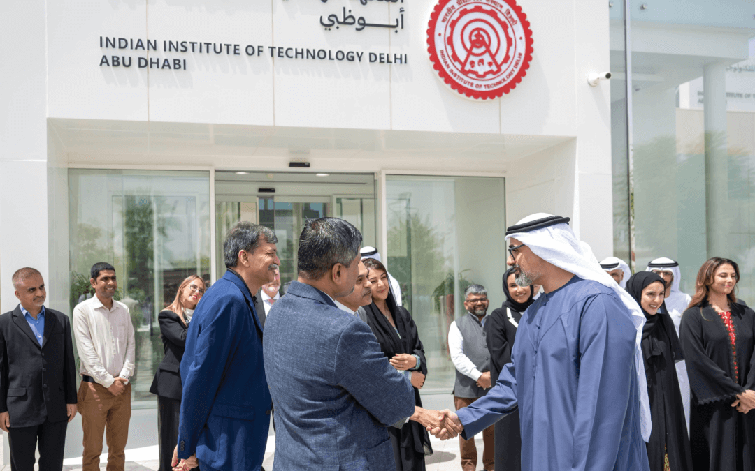 H.H. Sheikh Khaled bin Mohamed bin Zayed Al Nahyan Attends Inauguration Of Indian Institute Of Technology Delhi Abu Dhabi