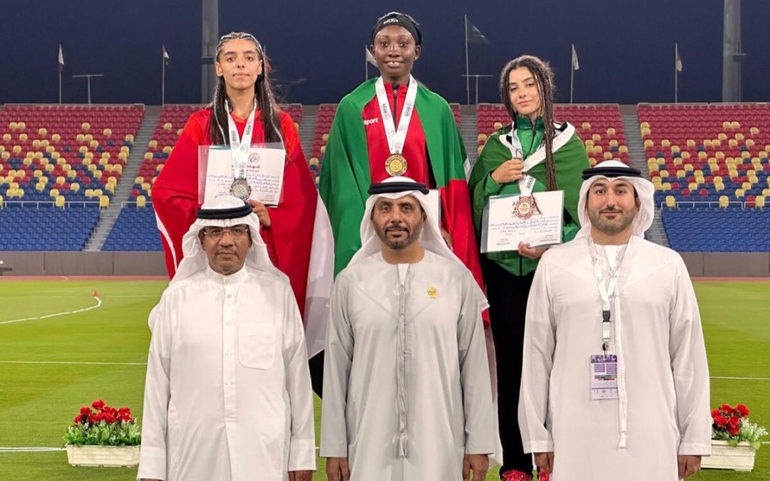 UAE Sprinter Maryam Karim Wins Gold At Arab Junior Athletics Championship