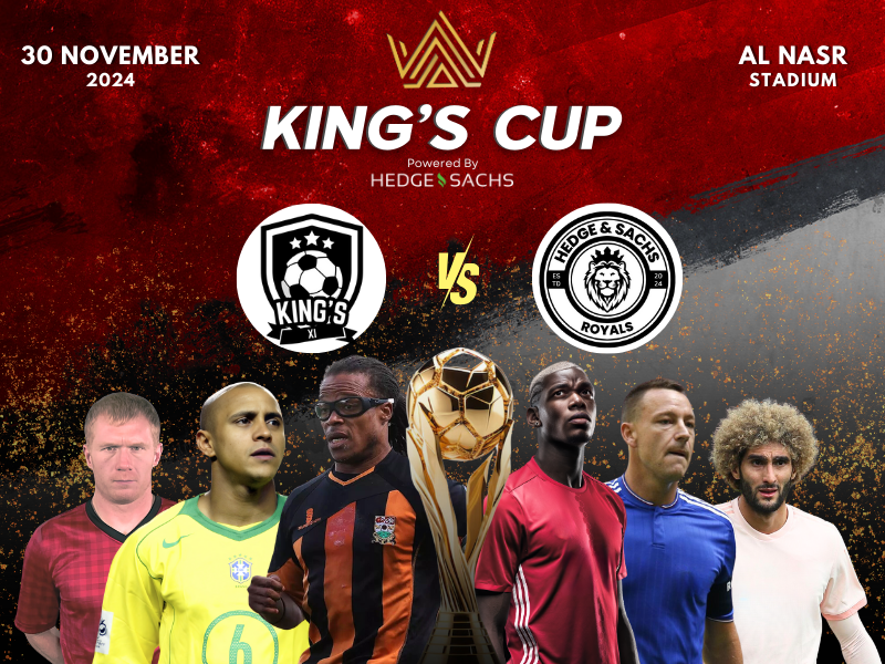 Dubai King’s Cup: Football Legends Edgar Davids, John Terry, & More Set For November Showdown