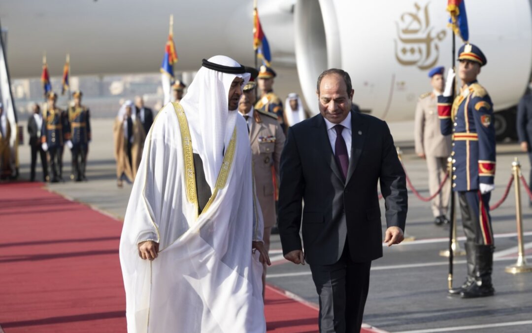 UAE President Commences Official Visit To Egypt