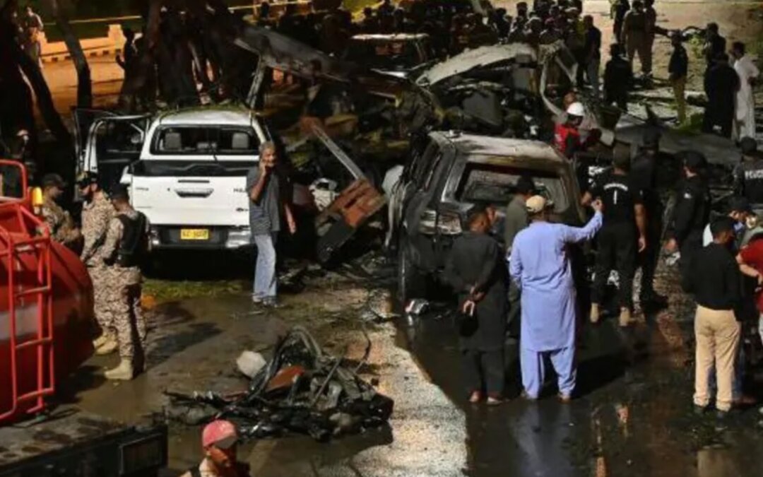 Two Chinese Nationals Killed In Blast Near Pakistan’s Karachi Airport