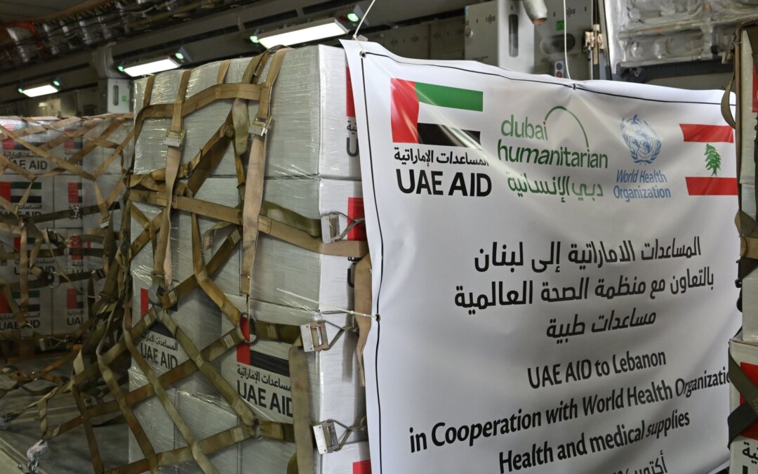 Mohammed Bin Rashid Al Maktoum Global Initiatives Sends Emergency Aid To 250,000 Lebanese Civilians