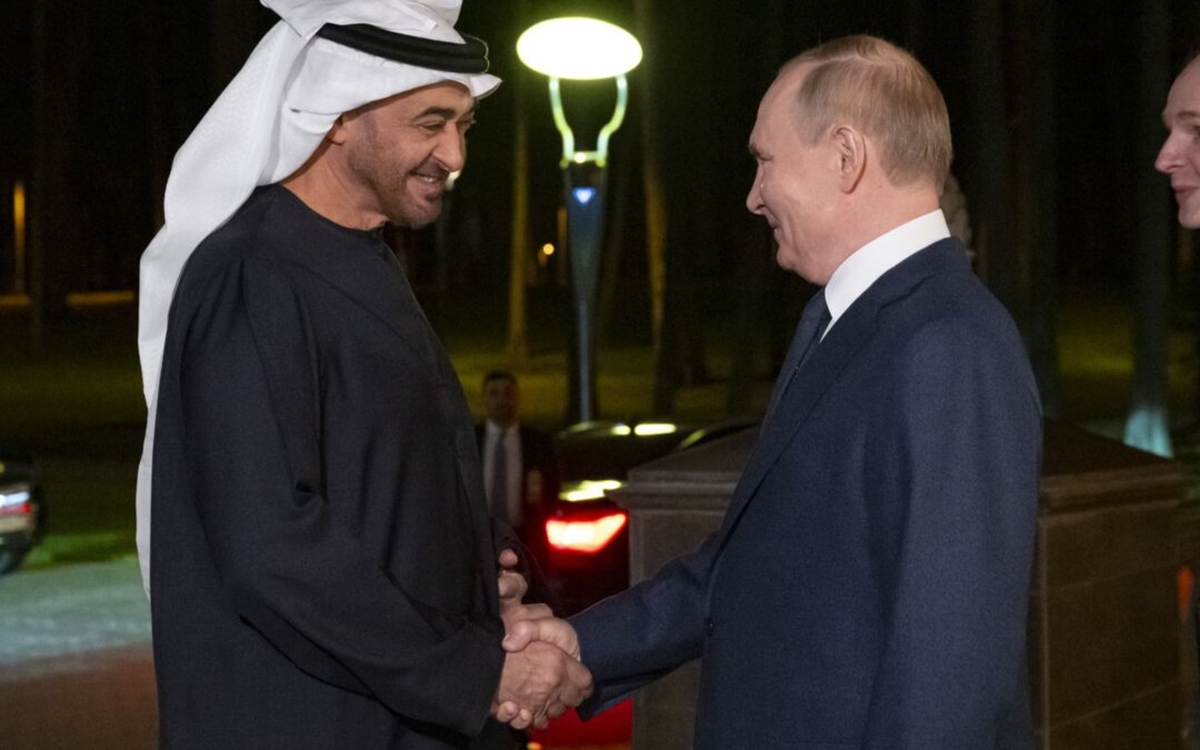 UAE President Arrives In Moscow On Official Visit, Discusses UAE-Russia Relations With Putin