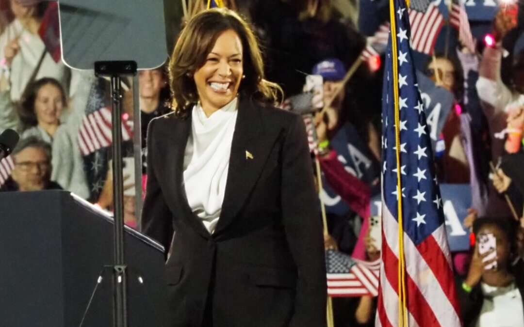 Kamala Harris Reassures Tense Americans, ‘It Doesn’t Have To Be This Way’ At Ellipse Rally