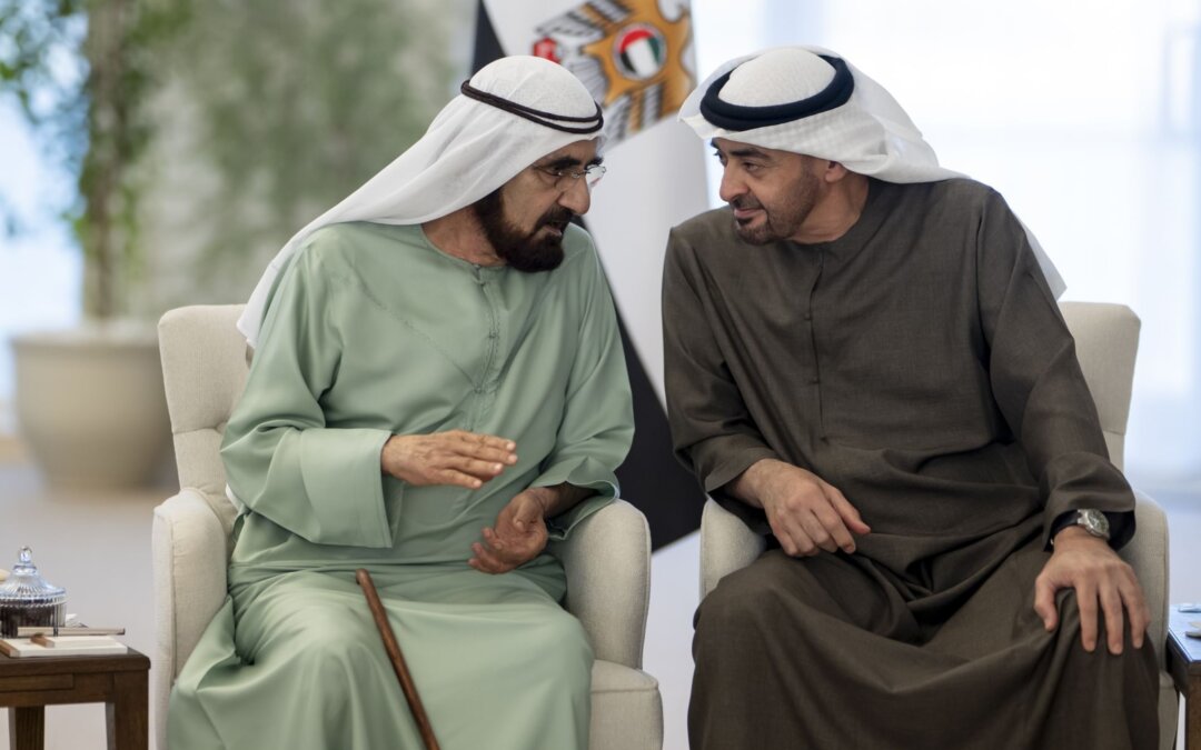 UAE President, VP Discuss Issues Of National Development At Qasr Al Bahr In Abu Dhabi