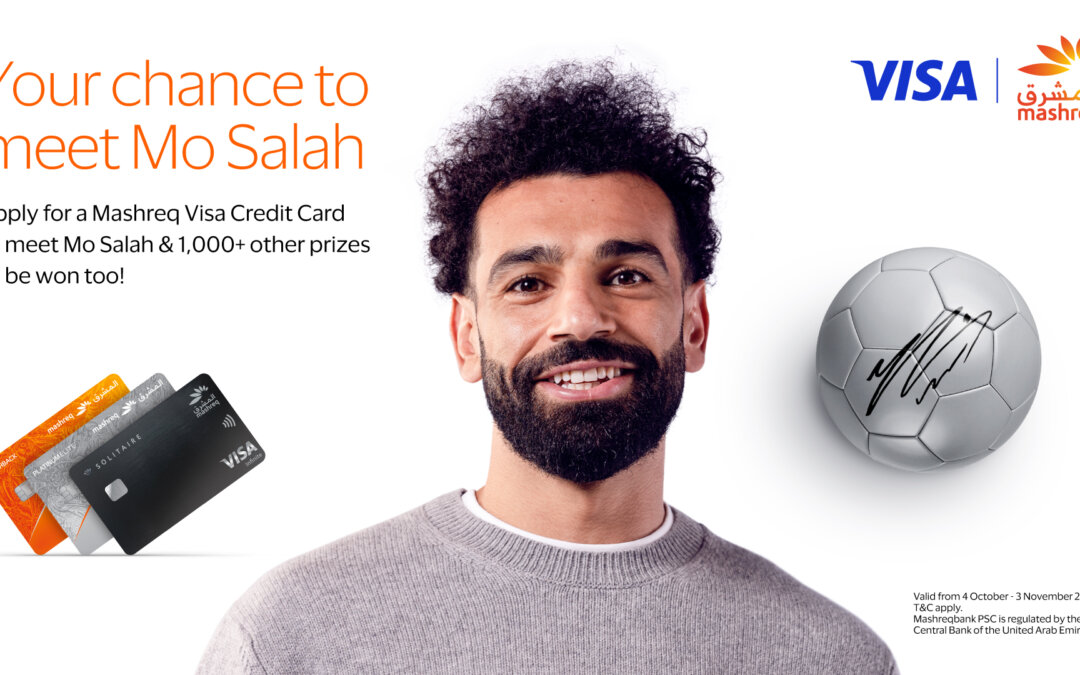 Mashreq And Visa Launch Exclusive Campaign Featuring Football Icon Mohamed Salah For UAE Customers