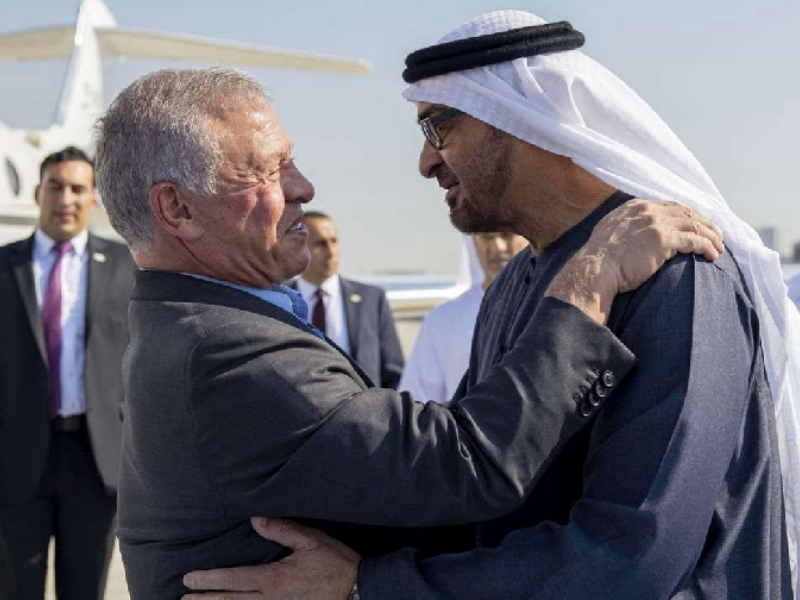 UAE President And Jordan’s King Hold Talks On Bilateral Relations In Abu Dhabi